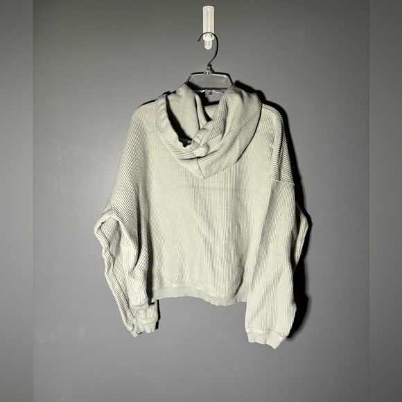 Aerie New Love Corded Cropped Hoodie Women’s Size Medium - Picture 3 of 4